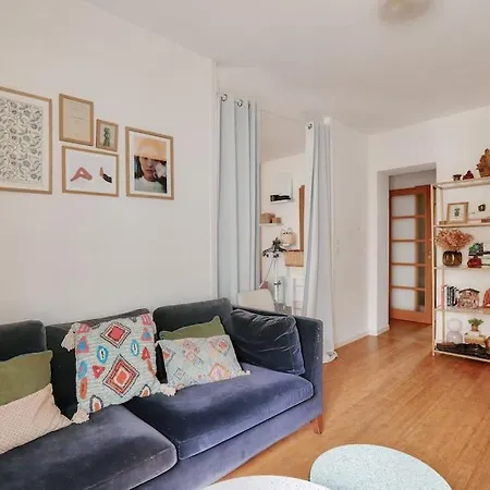 Lovely 1 Bedroom Flat Near Colonel Fabien Metro Station Appartement *