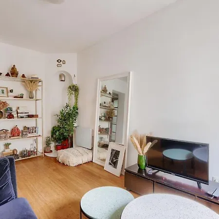 Lovely 1 Bedroom Flat Near Colonel Fabien Metro Station Appartement *