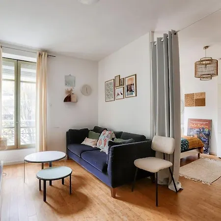 Lovely 1 Bedroom Flat Near Colonel Fabien Metro Station